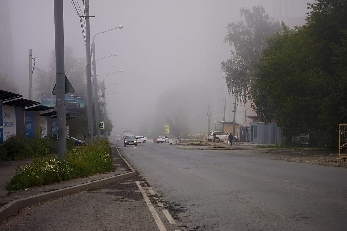 Residents of Tomsk on Sunday waiting for cool weather without rain