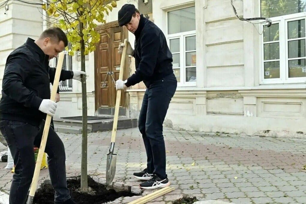 Pavel Malkov took part in the regional greening action