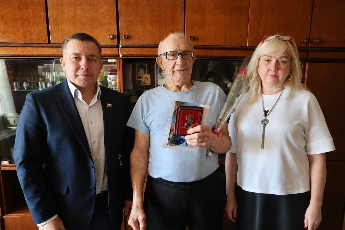 Бывший узник концлагеря из Полесского округа отмечает 84-летие