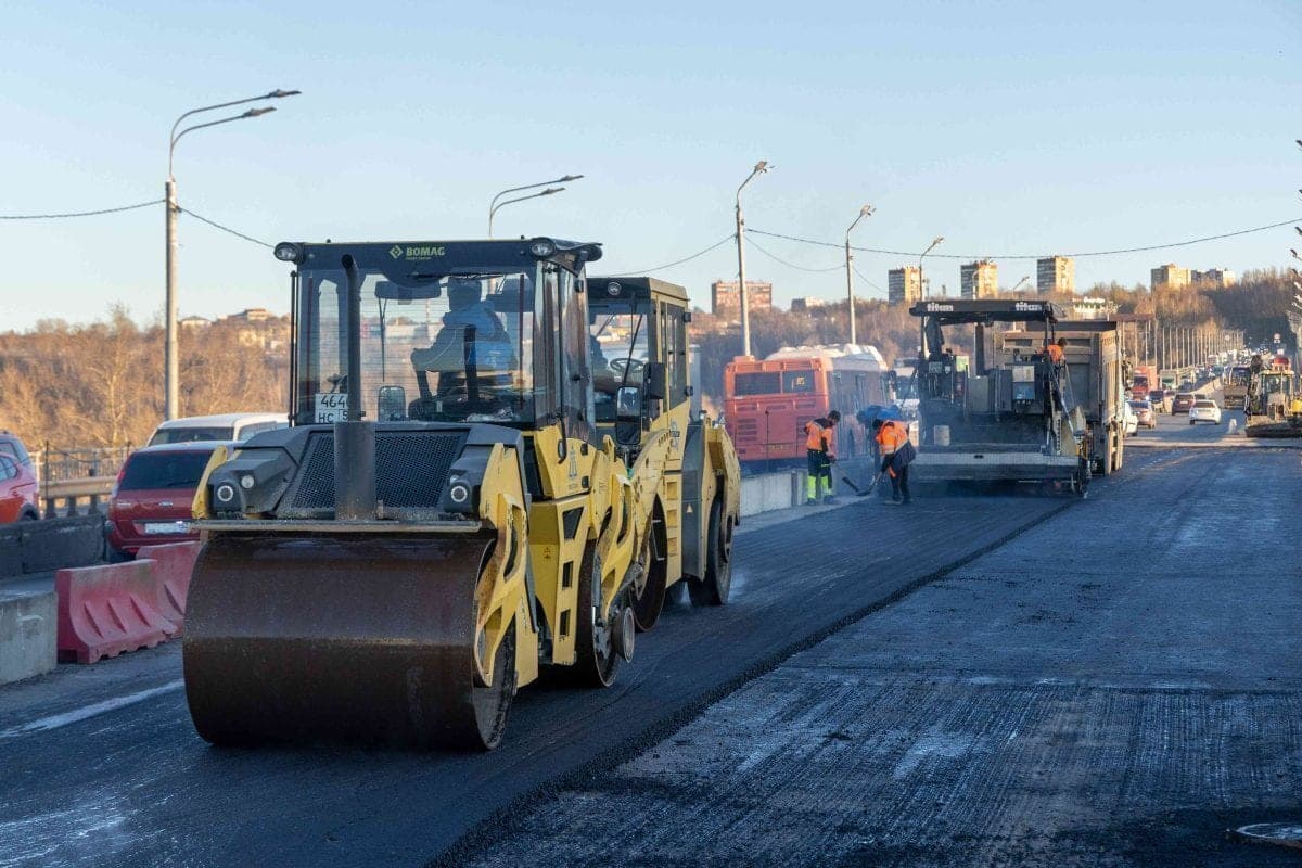 Капремонт Мызинского путепровода завершат к декабрю