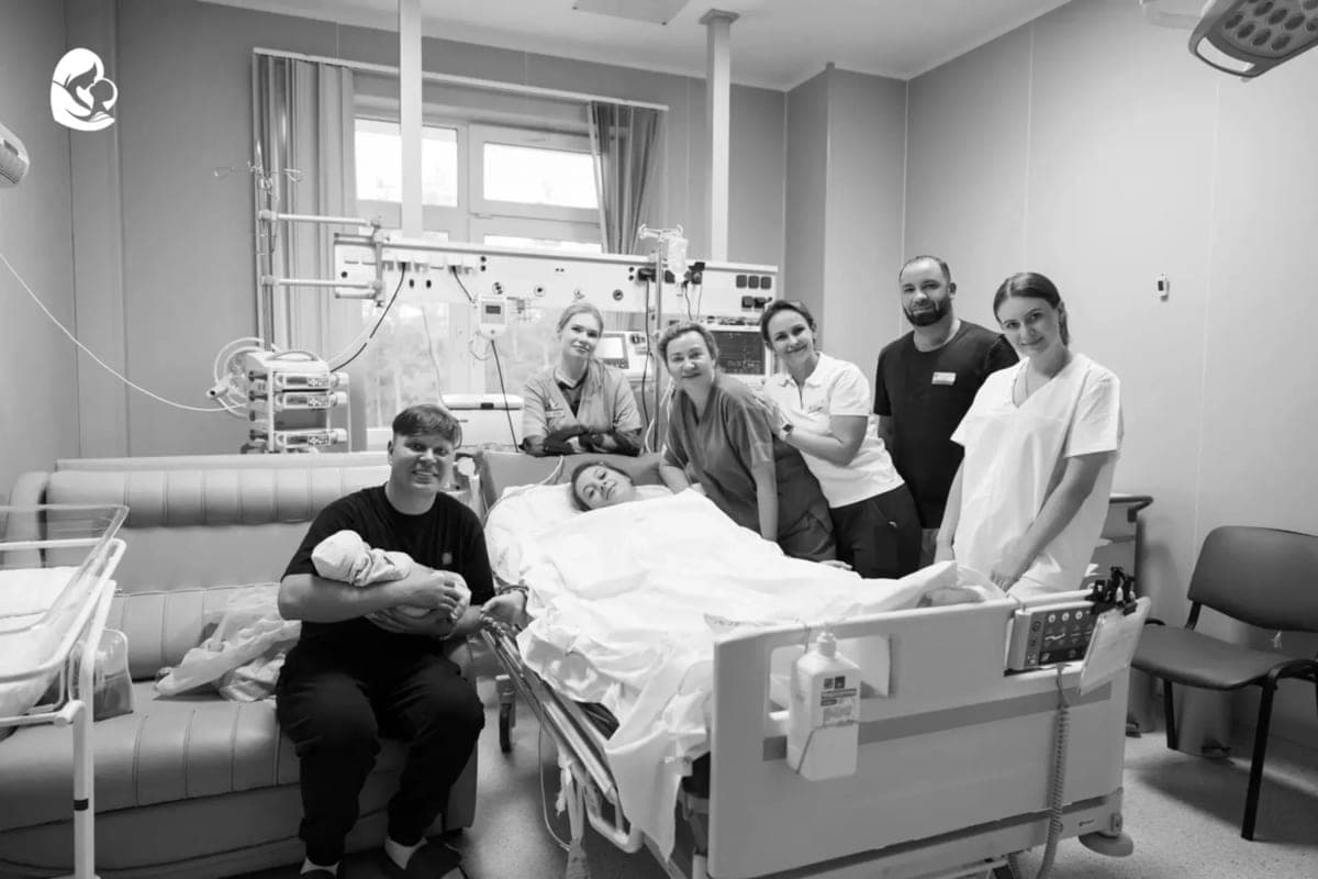 In the Barnaul center "Gift" children were born at once to two participants of the "Room of Culture"