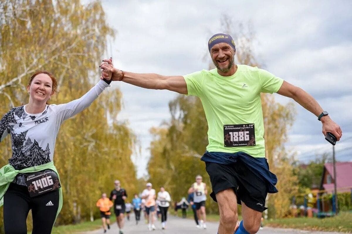 Resident of Zaporozhye region took part in the Yesenin run