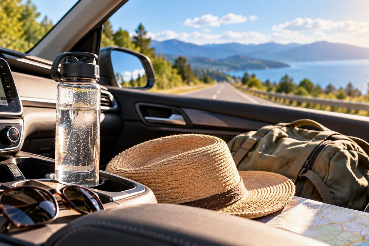 Long road in summer: how to avoid dehydration on the way