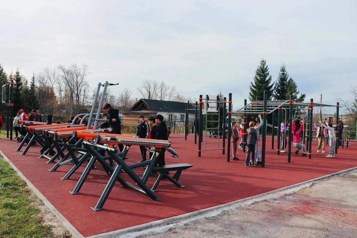 В Ядринском округе открыли новую площадку ГТО