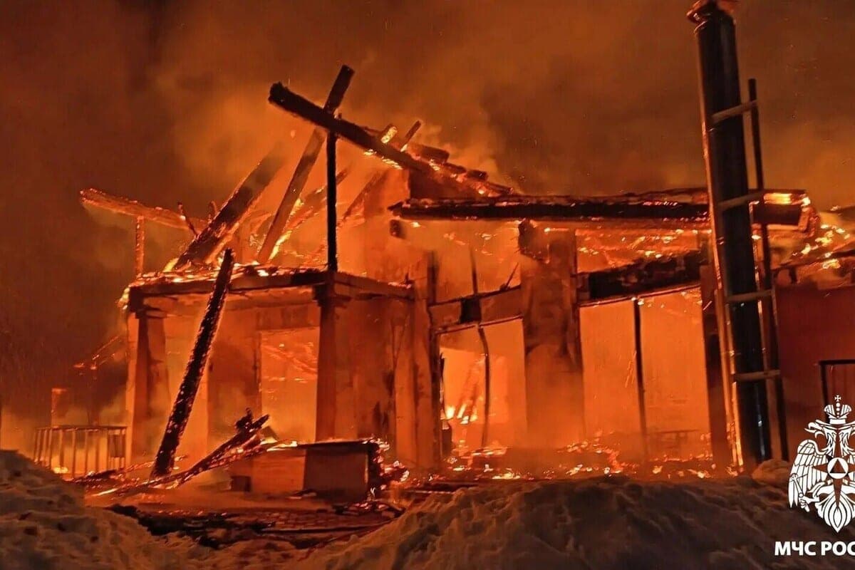 In Sheregesh there was a fire in one of the popular catering establishments