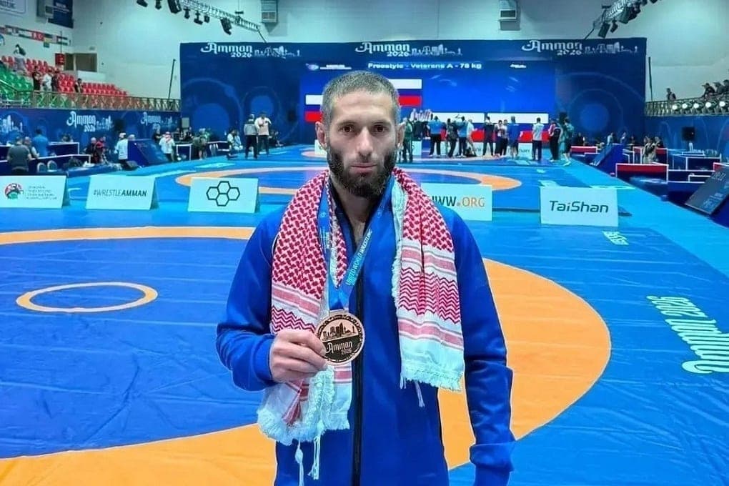 The wrestler from Krasnodar snatched World Cup bronze with a throw in the final seconds