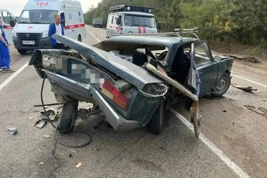 Elderly driver of VAZ died, leaving for a meeting in the Krasnodar Territory