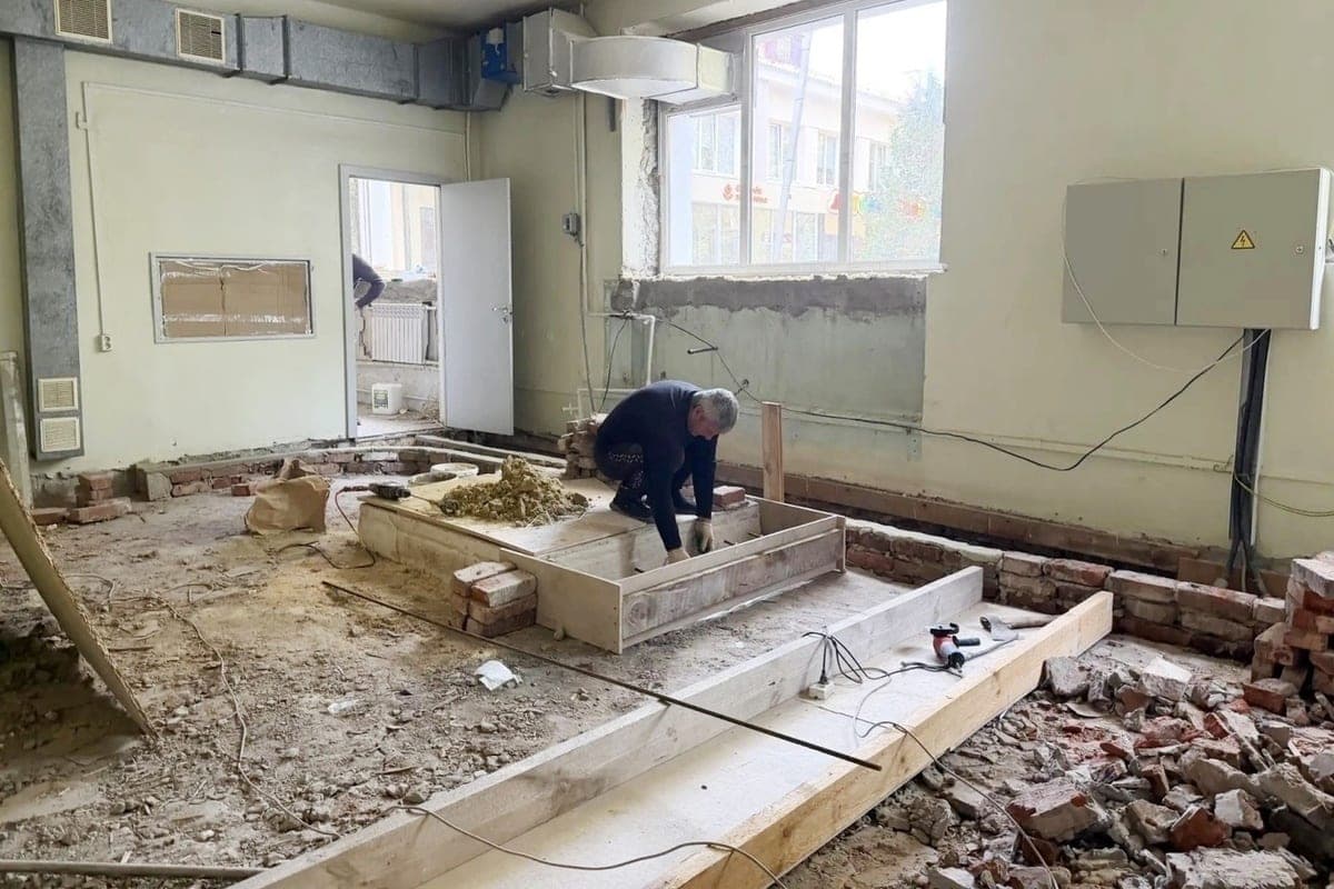In the Kuznetsk children’s hospital equipped room for a new X-ray machine