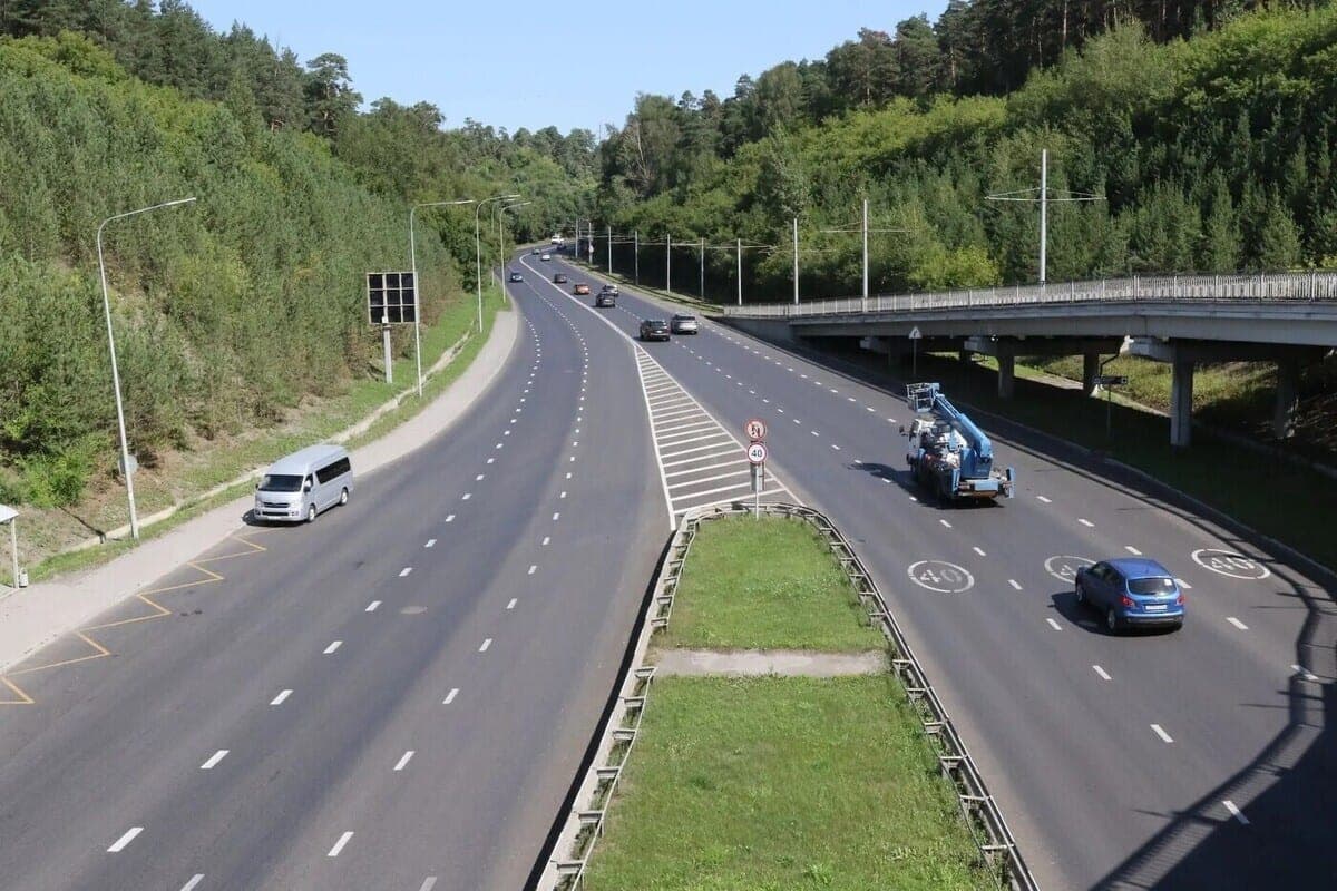 In the Kemerovo region in the framework of the national project was restored ninety kilometers of roadway
