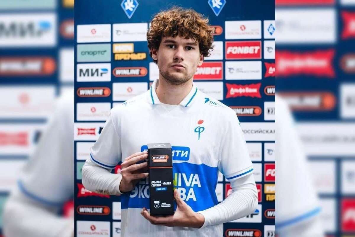 Defender “Torch” Matvey Bardachev recognized as the best in the game with “Wings of the Soviets”