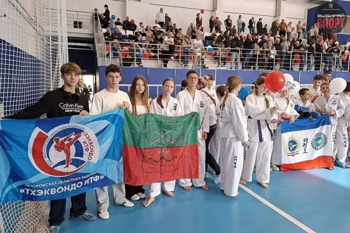 Zaporozhye athletes won prizes at taekwondo competitions in Crimea