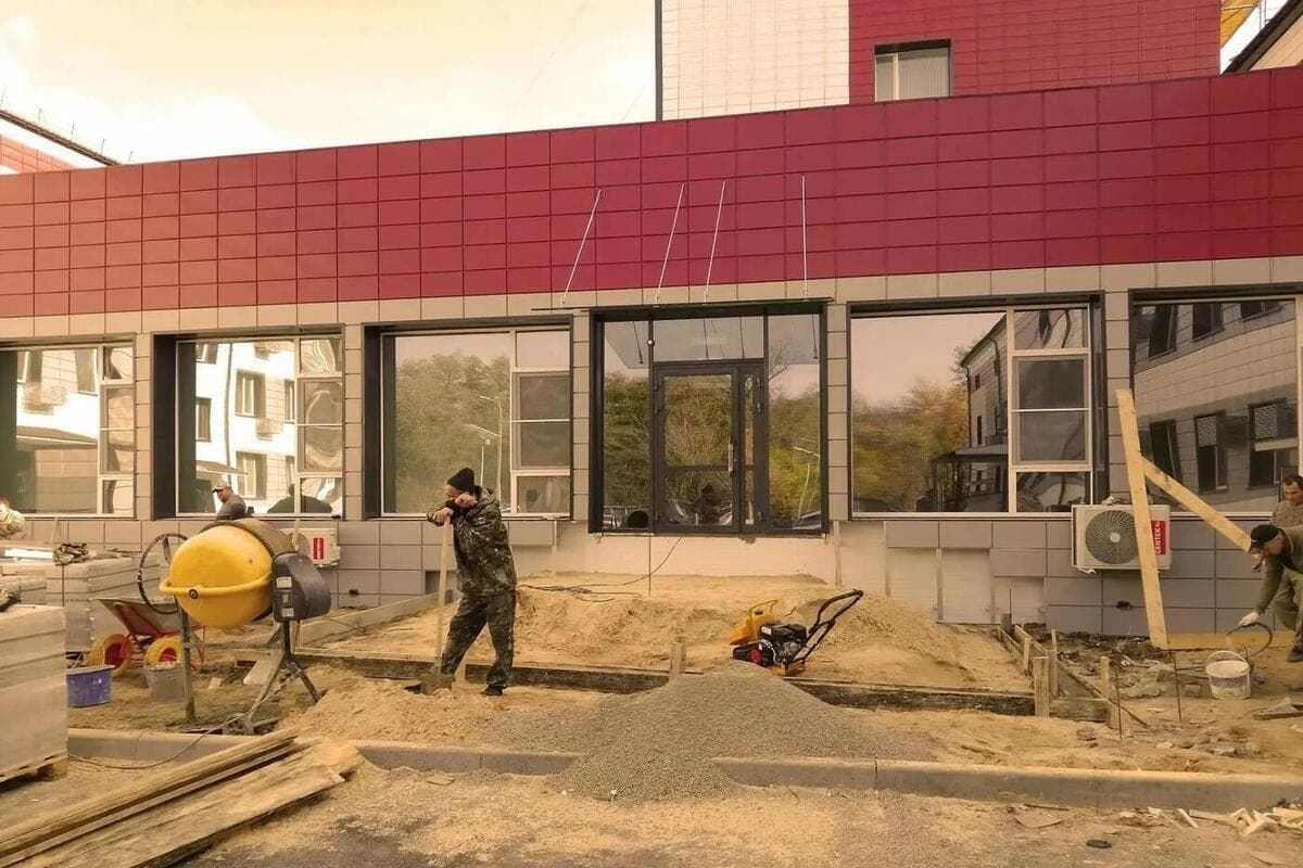 Repair of the diagnostic center in Stanichno-Lugansk will be completed before the end of the year
