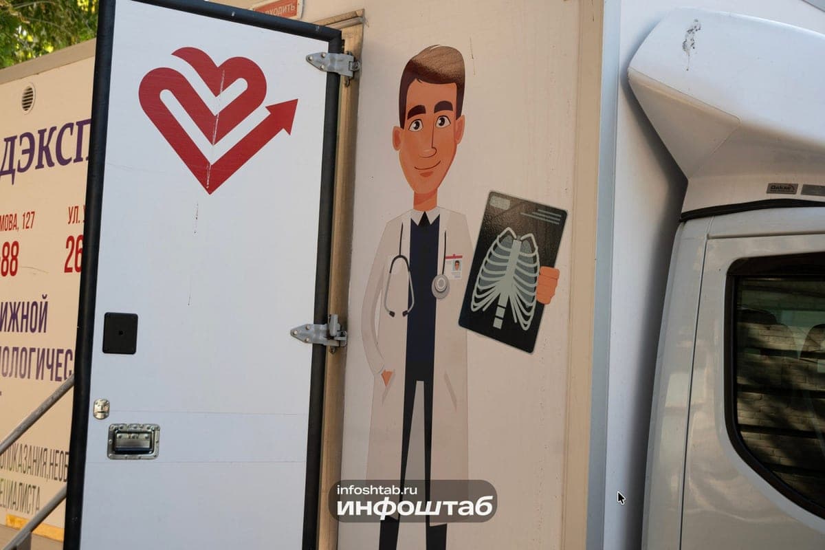 In the Ulyanovsk region from October 12 will start working free mobile fluorograph