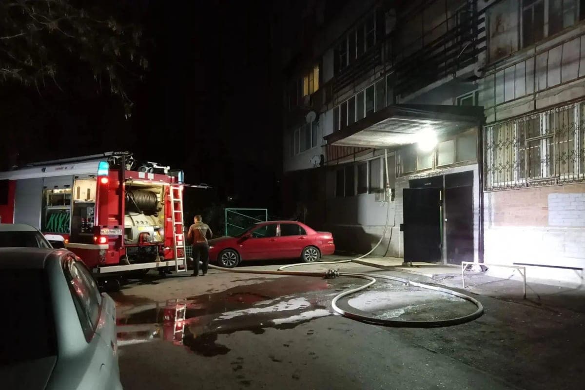 In the Rostov region in a fire in high-rise buildings killed 75-year-old pensioner