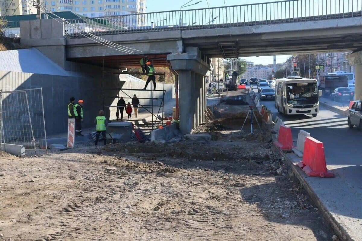 На Московском шоссе завершили основной комплекс работ до путепровода