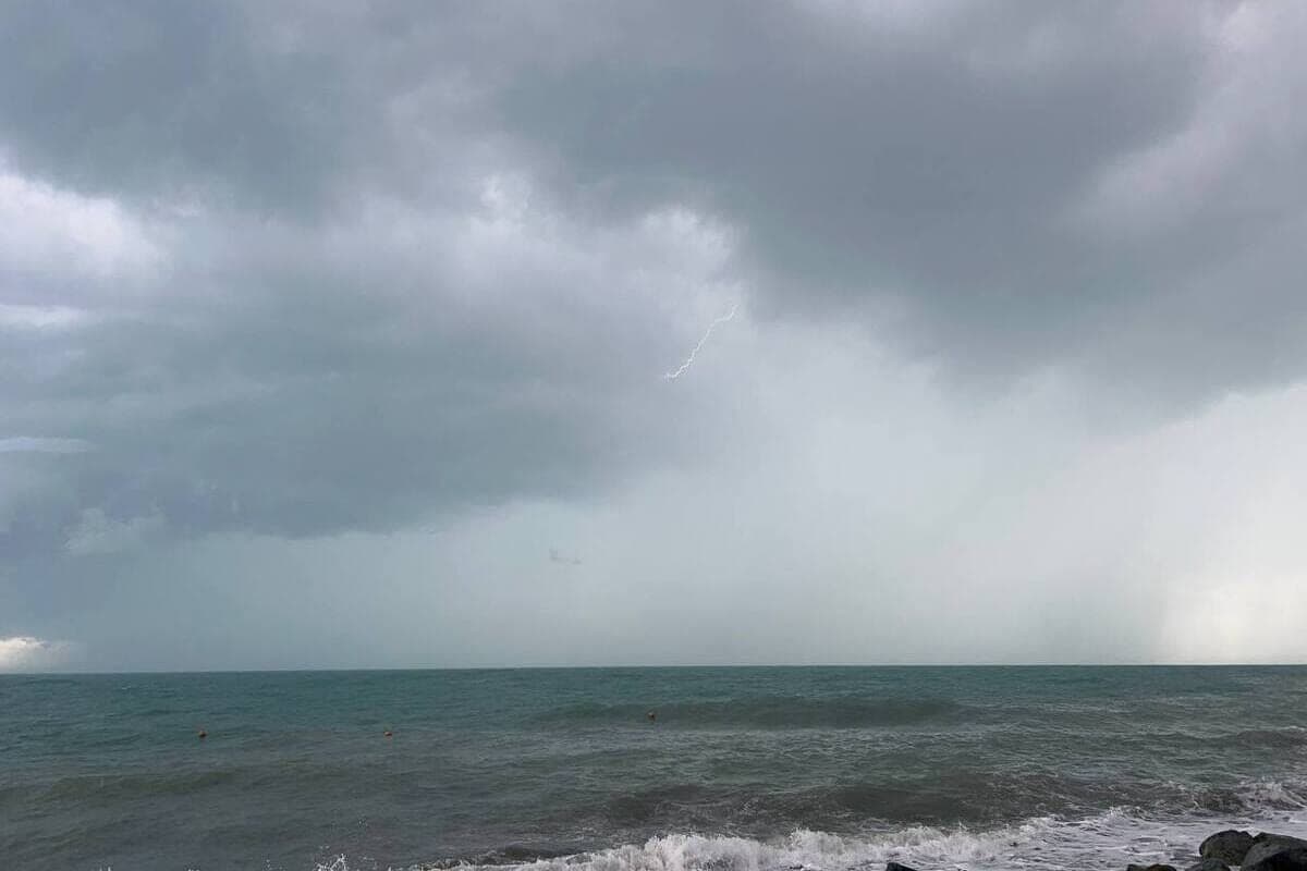 In the Baltic Sea cargo ship ran aground