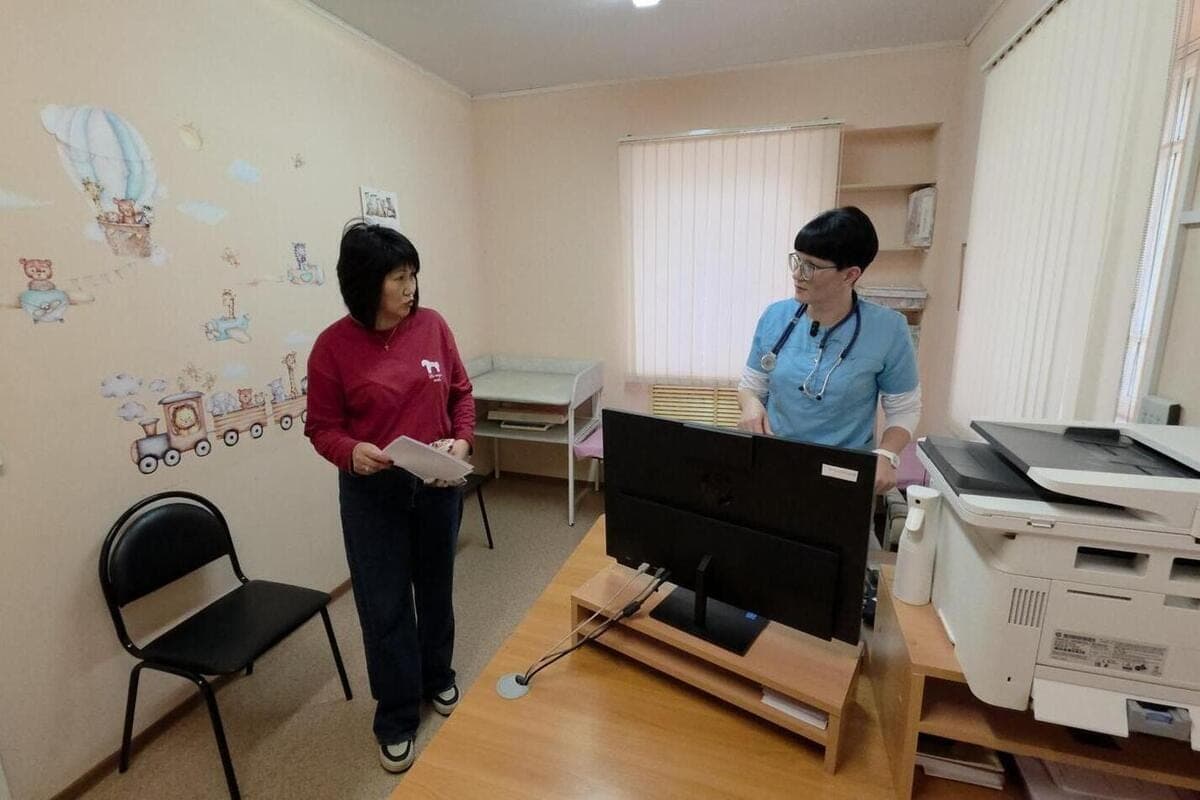Residents of the village of Buturlino thanked the paramedic for the good work