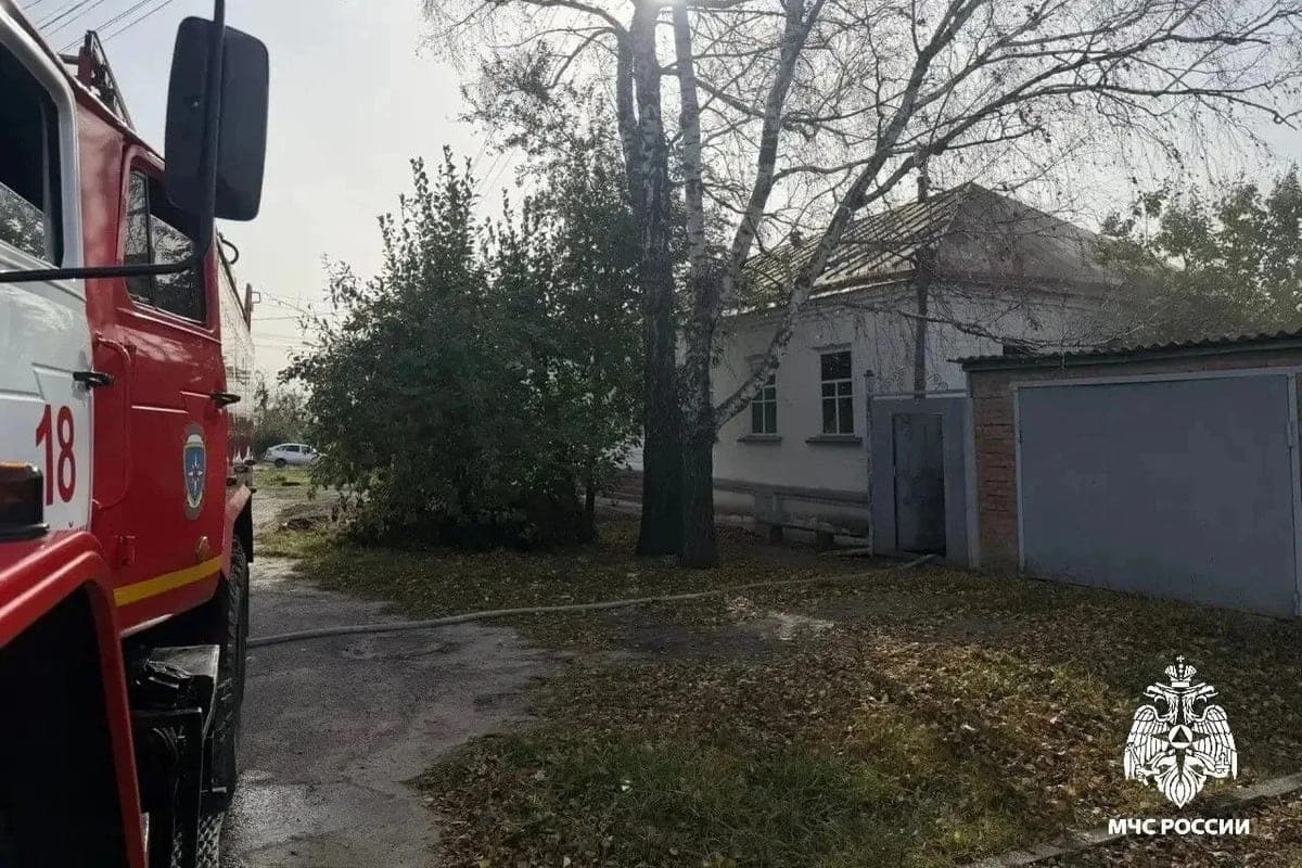 In Valuyki fire claimed the life of a 66-year-old man