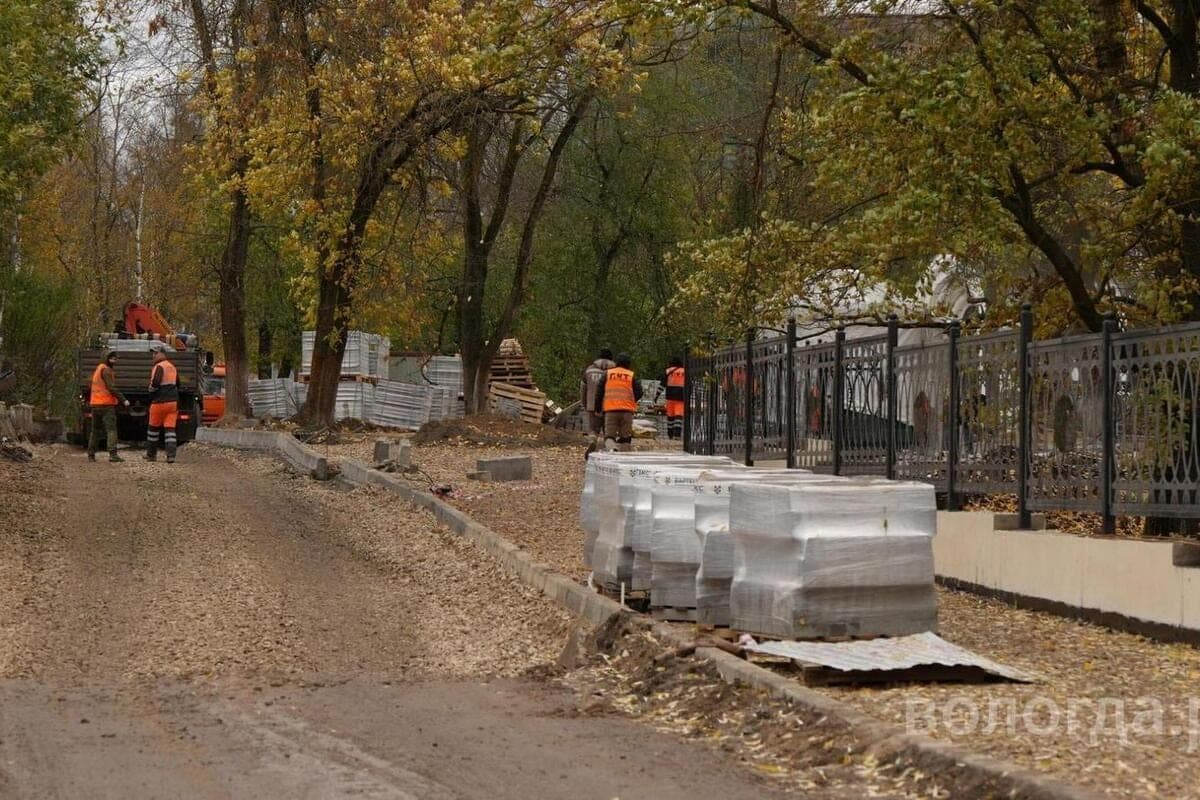 Two new installations will be installed on the Vologda embankment