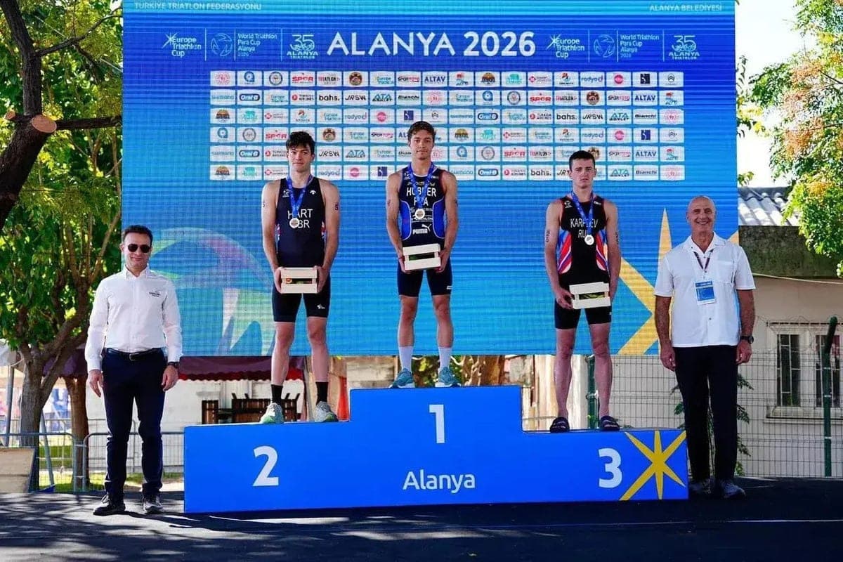 Kuban triathlete Dmitry Karpeev took bronze of the European Cup in Alanya