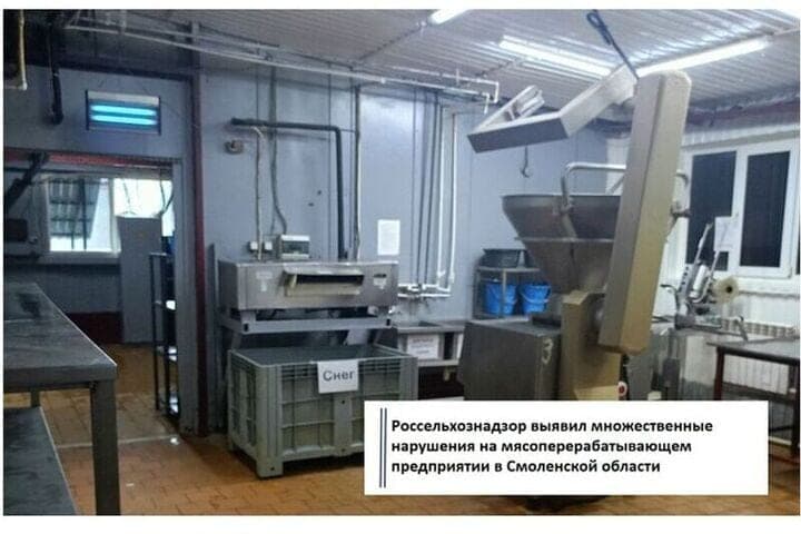 Россельхознадзор выявил нарушения на Починковском мясоперерабатывающем предприятии