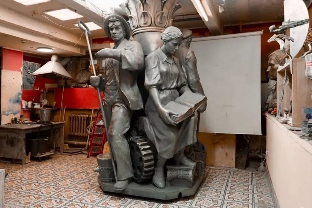 Sculpture for the fountain on the Revolution Square in Vologda will be installed in the second half of November