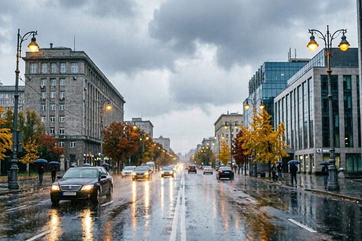 سكان منطقة موسكو أخبروا عن الطقس يوم الأحد