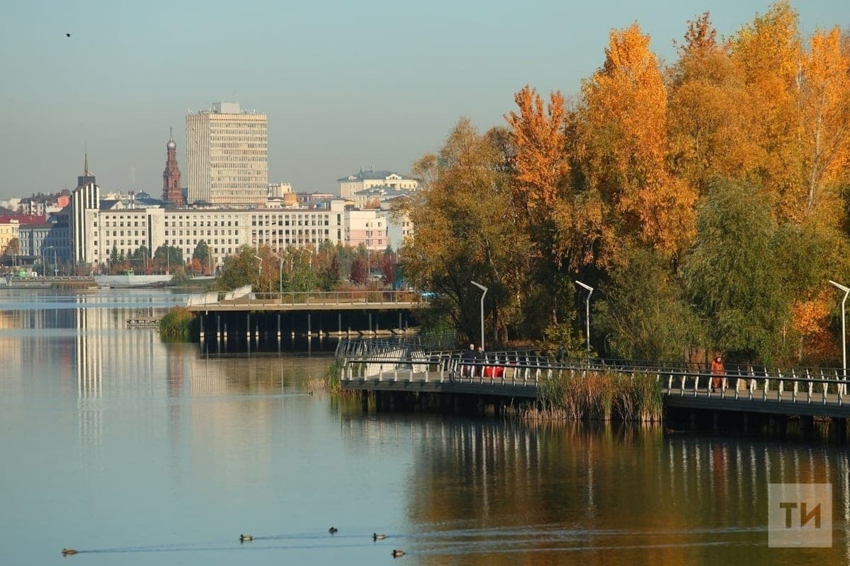 Forecasters of Tatarstan promised a warm Sunday