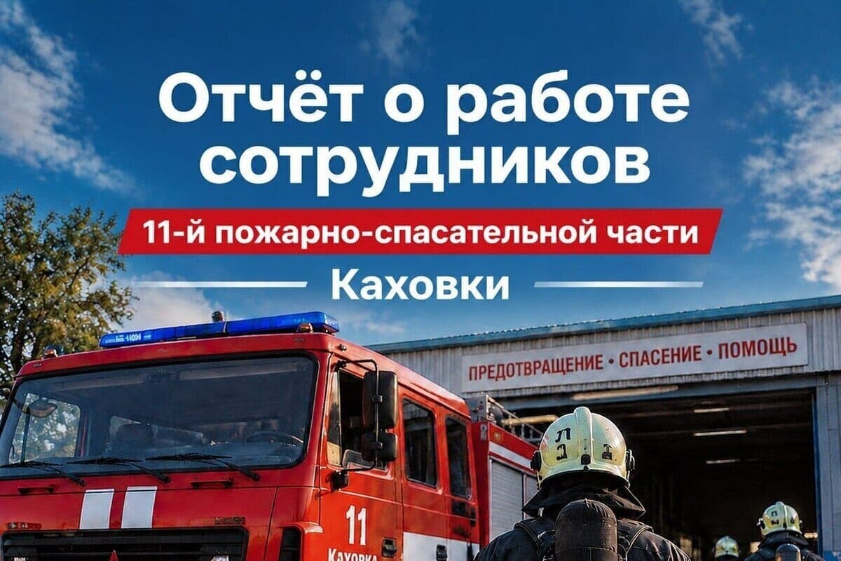 Firefighters Kakhovka for a week eliminated the fire in a residential building