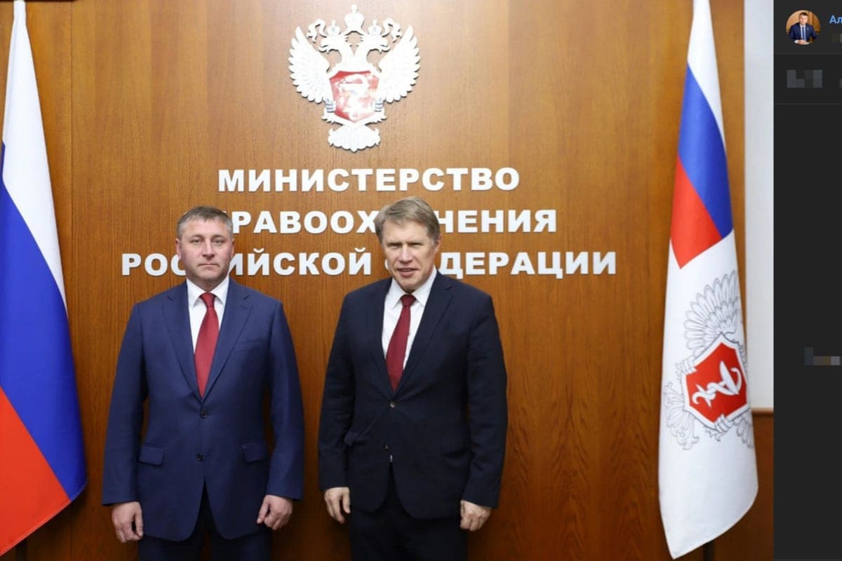 Shuvaev and Murashko discussed the development of health care in the Belgorod region