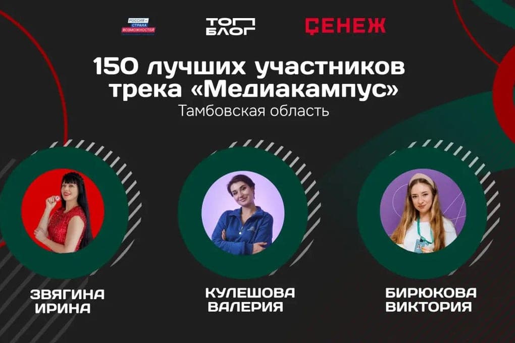 Three Tambov residents are among the best bloggers in Russia according to the TopBlog project