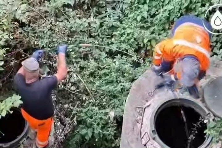 The problem with sewage in the area of Greater Akhun is solved