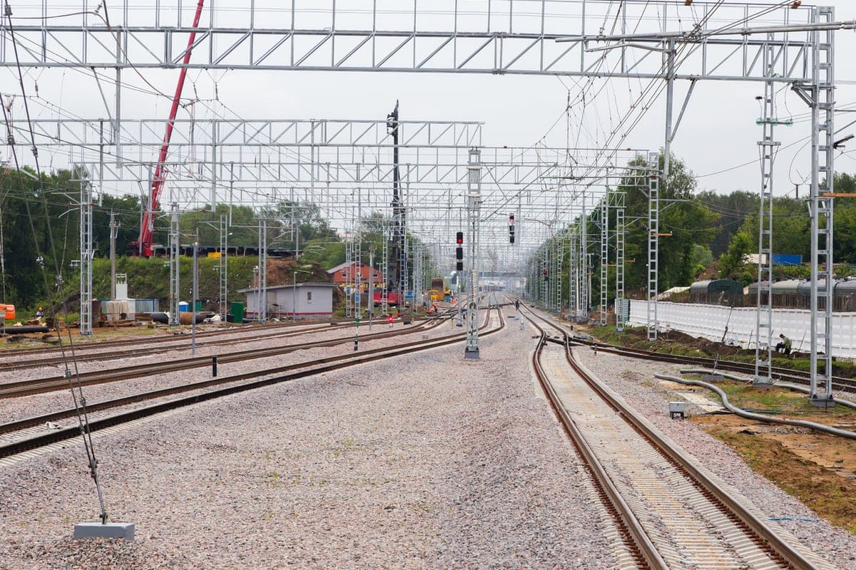 In the Russian region caught fire derailed train cars