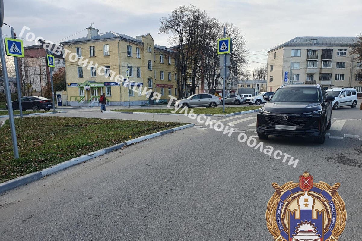 The driver of “Changan” hit a woman on the street Kirov in Tula