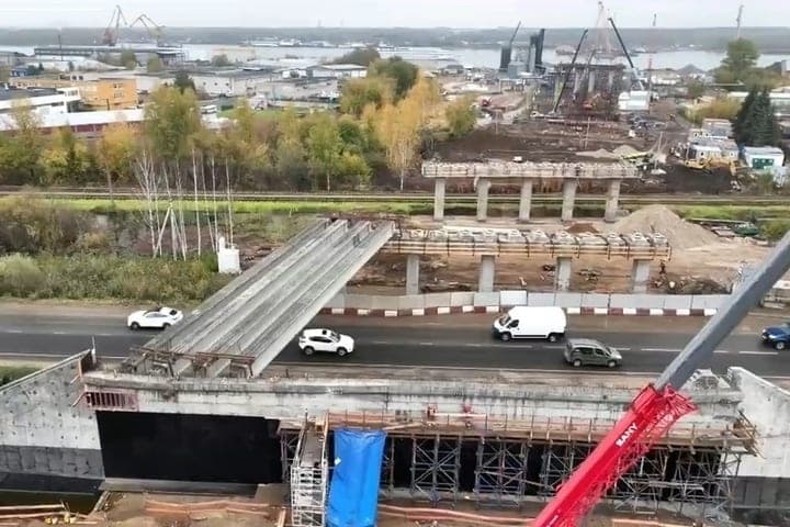 Ярославцам объяснили, что стройка нового моста не слишком громкая