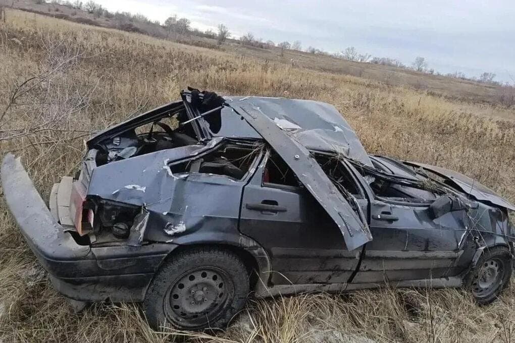 Молодой житель Хакасии выжил после нескольких «кувырков» авто