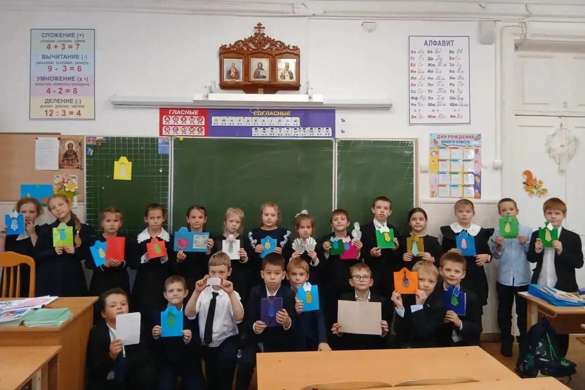 Young Kislovodsk residents prepared more than five thousand declarations of love to their fathers