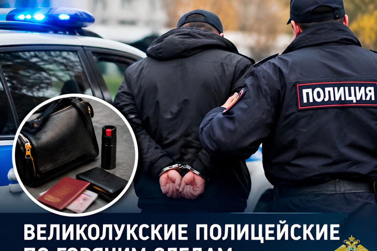 In Velikie Luki, police detained a robber who threatened a pensioner with a gas canister
