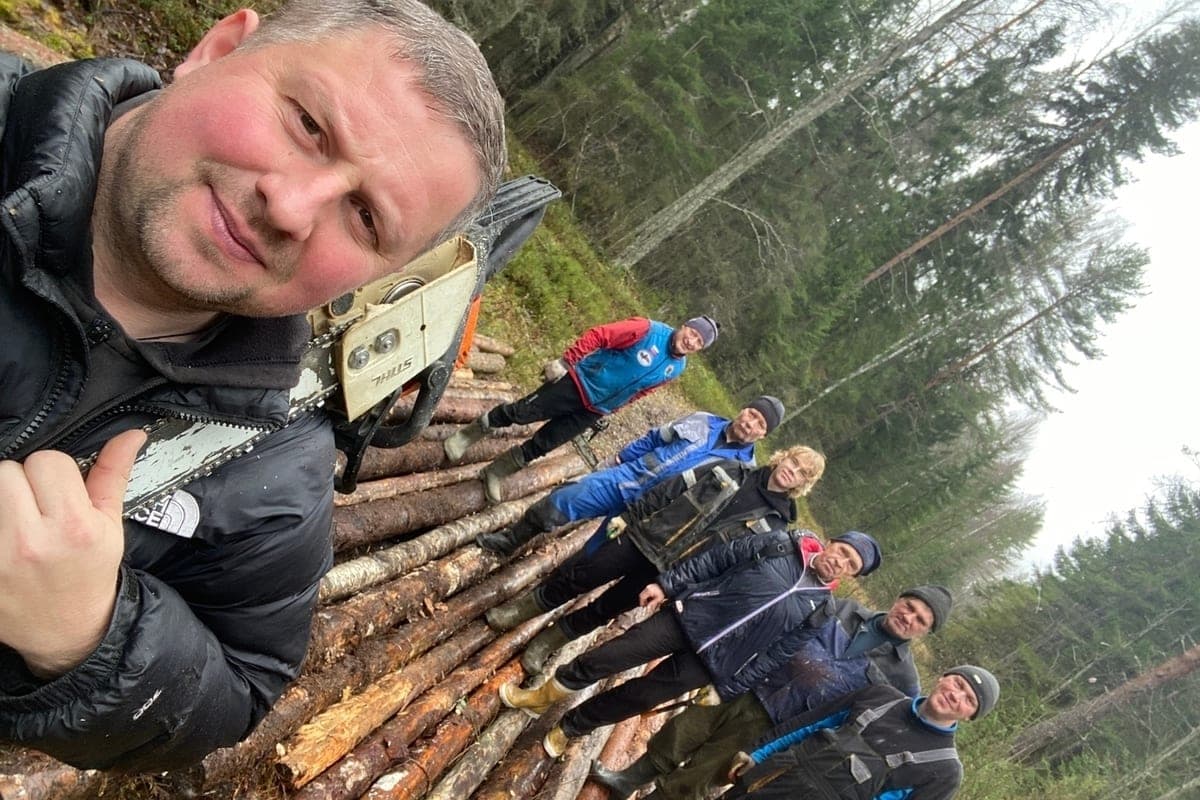The second autumn Saturday on the ski track of Petrozavodsk brought together the most caring citizens