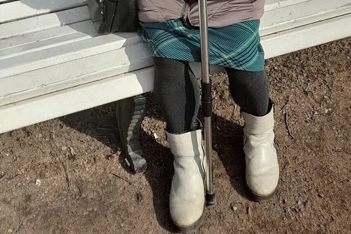 Grandma next door from "Brother" Dorotenko was taken to the hospital after falling on the street