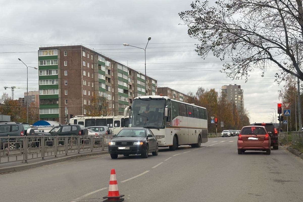 Friday was successful in various accidents in Petrozavodsk
