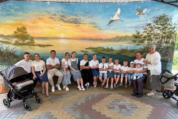 Нижегородка Ольга Ганичева с 12 детьми получила звание «Мать-героиня»