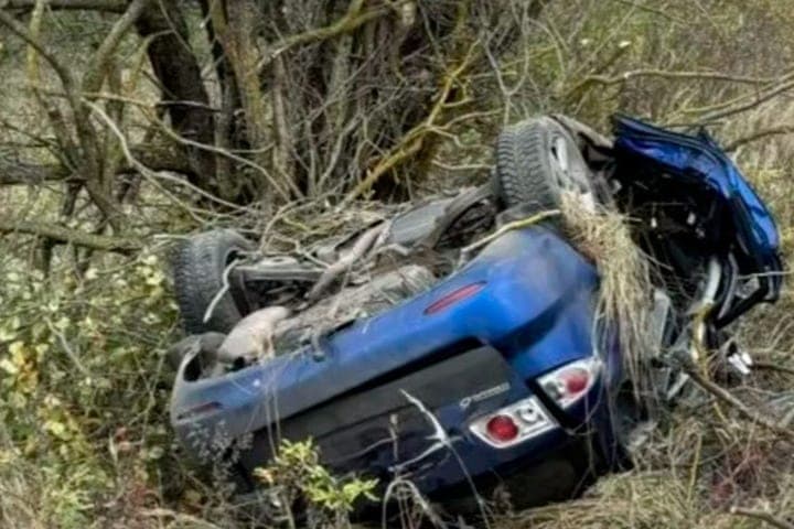 In Trubchevsky district, the bryanets on a foreign car died after a collision with a tree