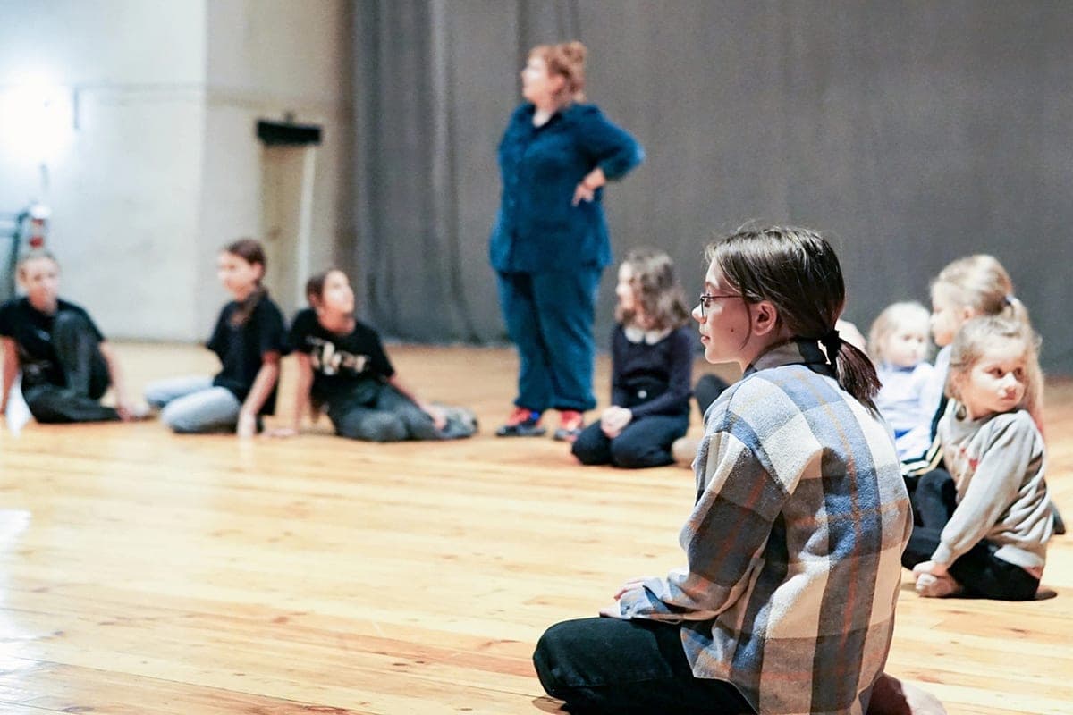 The new academic year began in the theater studio under Mikhailovsky