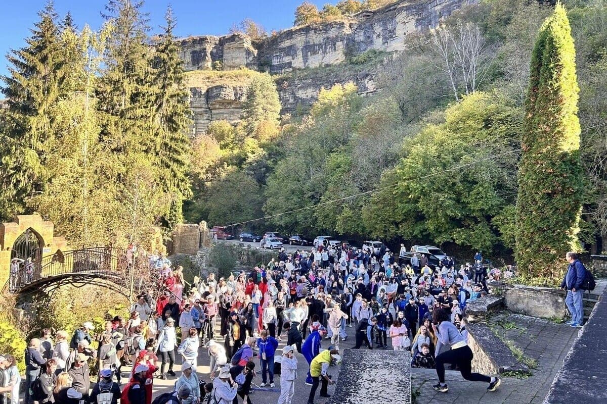 In Kislovodsk, participants of the city-wide tour made almost 10 million steps