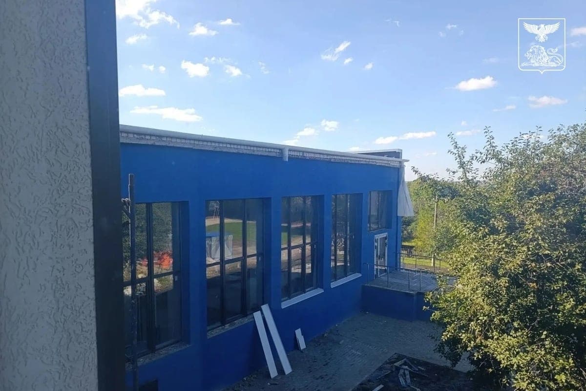 Renovation of the school named after Achkasov near Belgorod will be completed before the end of the year