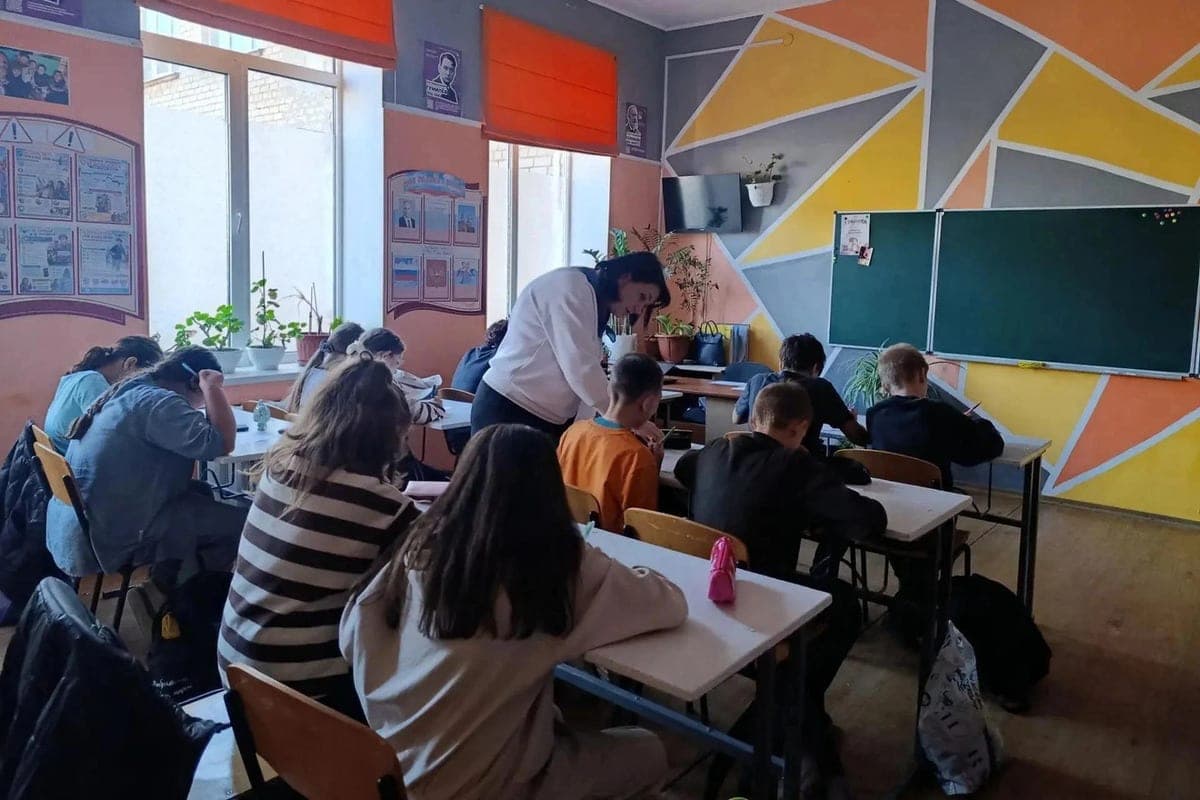 Pupils of 6-7 grades in Pink helped to determine the propensity for professions