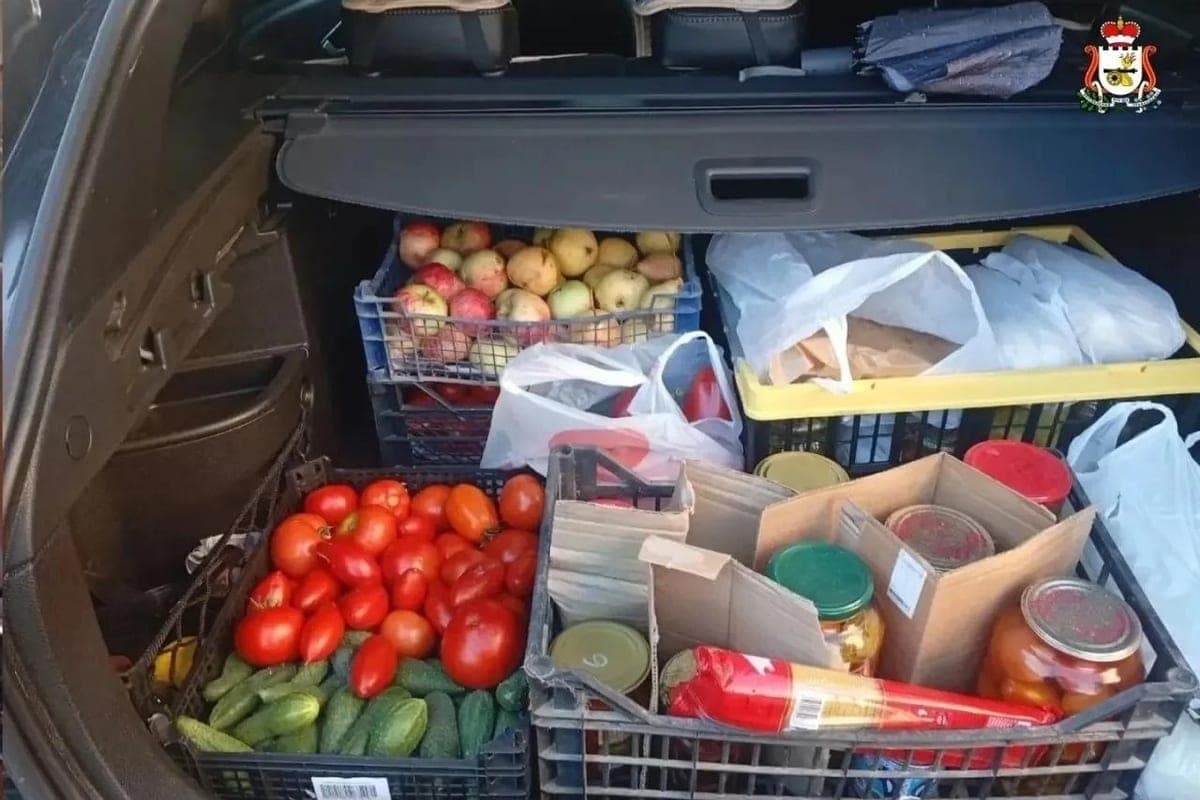 Smolyans delivered homemade food and equipment to air defense fighters
