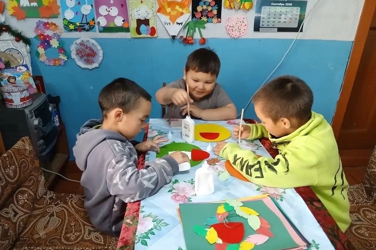 In the village of Kiya held a creative lesson "Mukhomor"