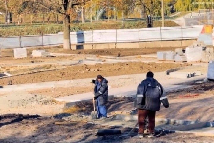 Albert Ivanov Square in Orel is 80% ready